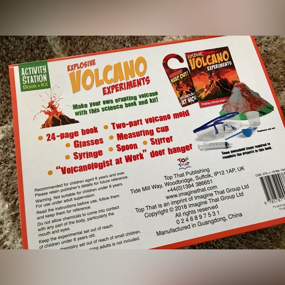 Kids Experiments MICROPRO Microscope Set & Volcano Fun Learning Science Kits - Picture 5 of 16